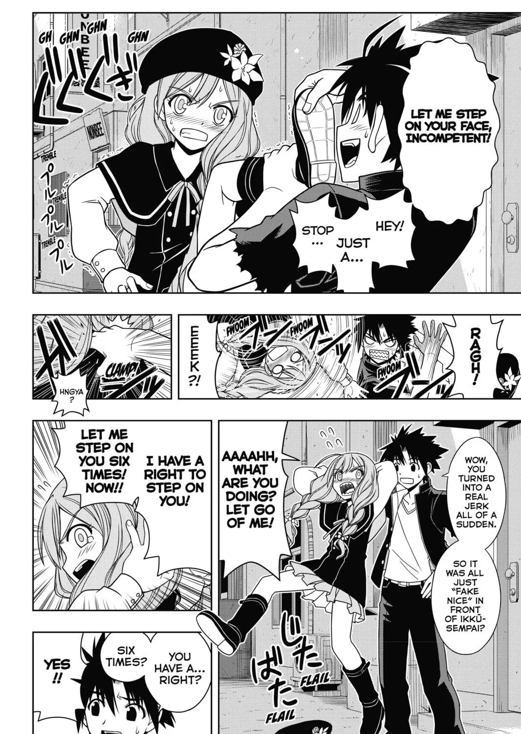 Read UQ HOLDER! chapter 32 image 22 on Lezhin