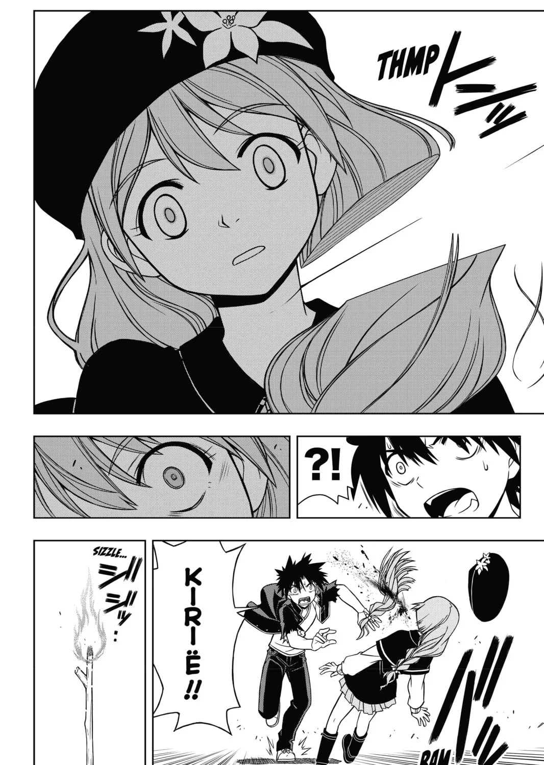 Read UQ HOLDER! chapter 32 image 26 on Lezhin