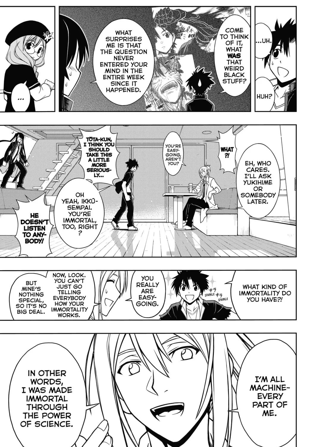 Read UQ HOLDER! chapter 32 image 6 on Lezhin