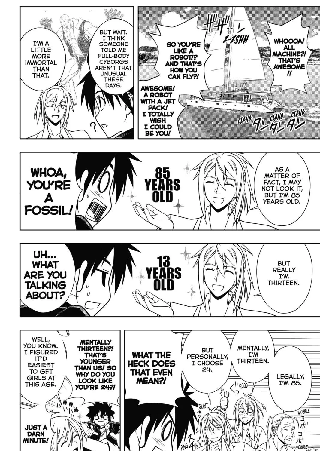 Read UQ HOLDER! chapter 32 image 8 on Lezhin