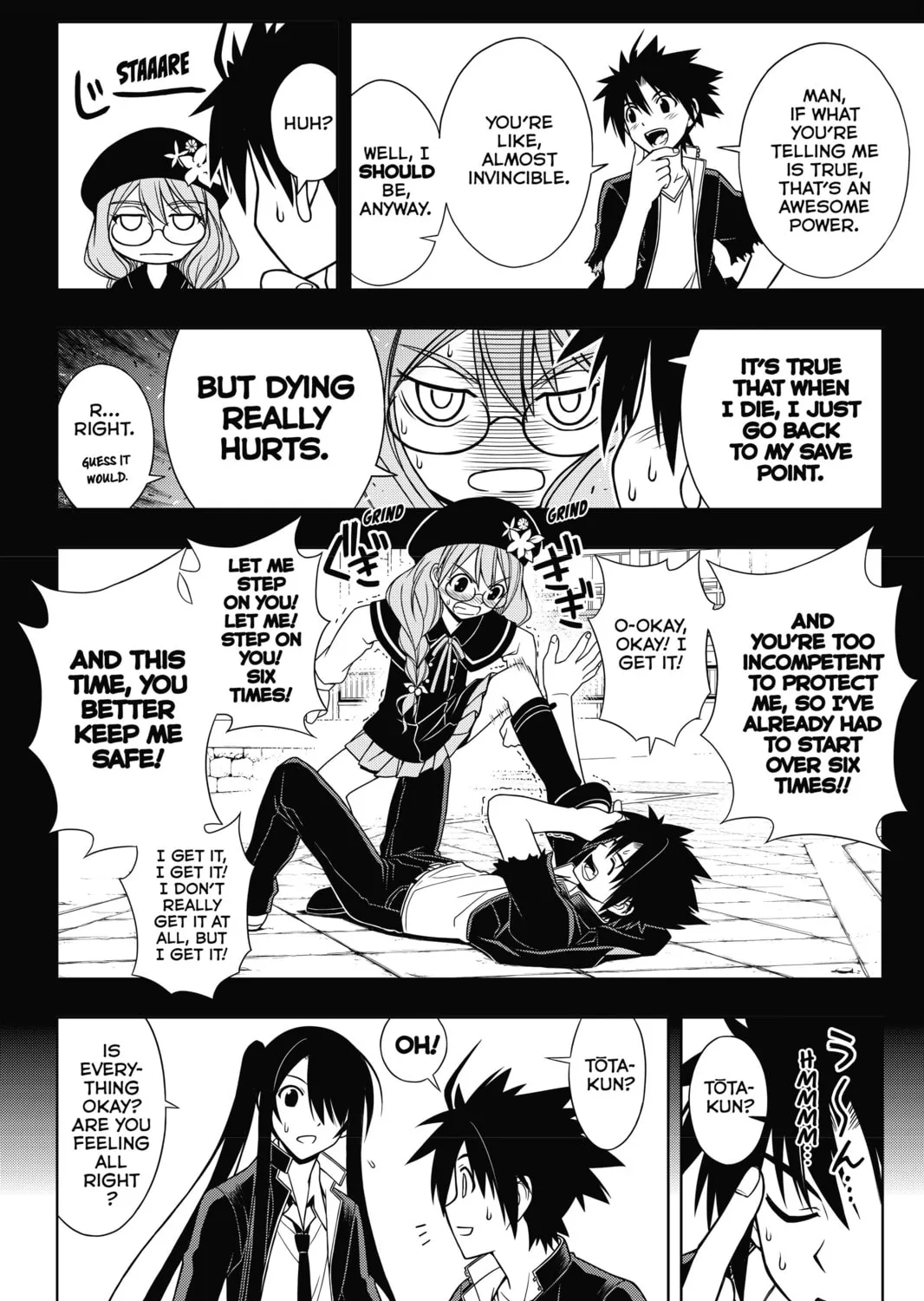 Read UQ HOLDER! chapter 33 image 14 on Lezhin