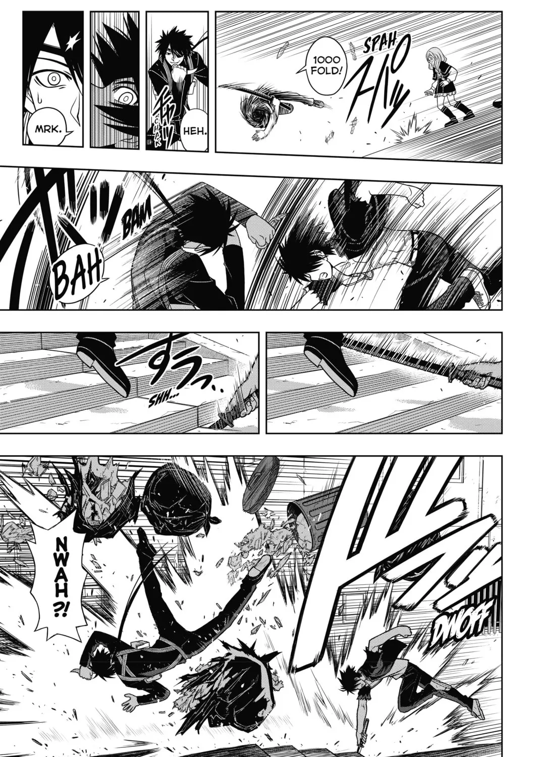 Read UQ HOLDER! chapter 34 image 12 on Lezhin