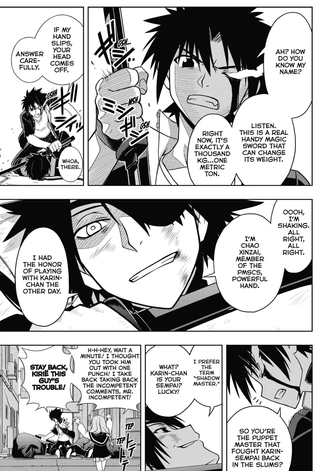 Read UQ HOLDER! chapter 34 image 20 on Lezhin