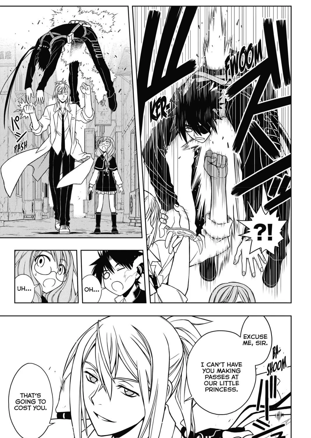 Read UQ HOLDER! chapter 34 image 28 on Lezhin