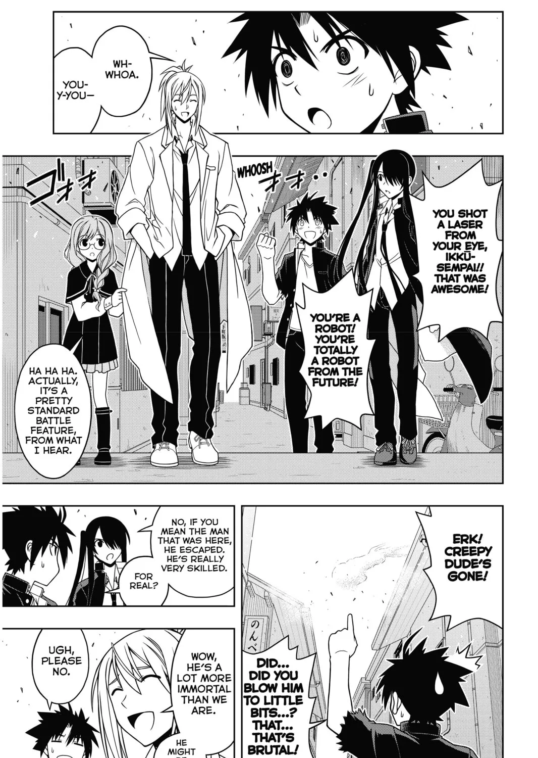 Read UQ HOLDER! chapter 35 image 0 on Lezhin