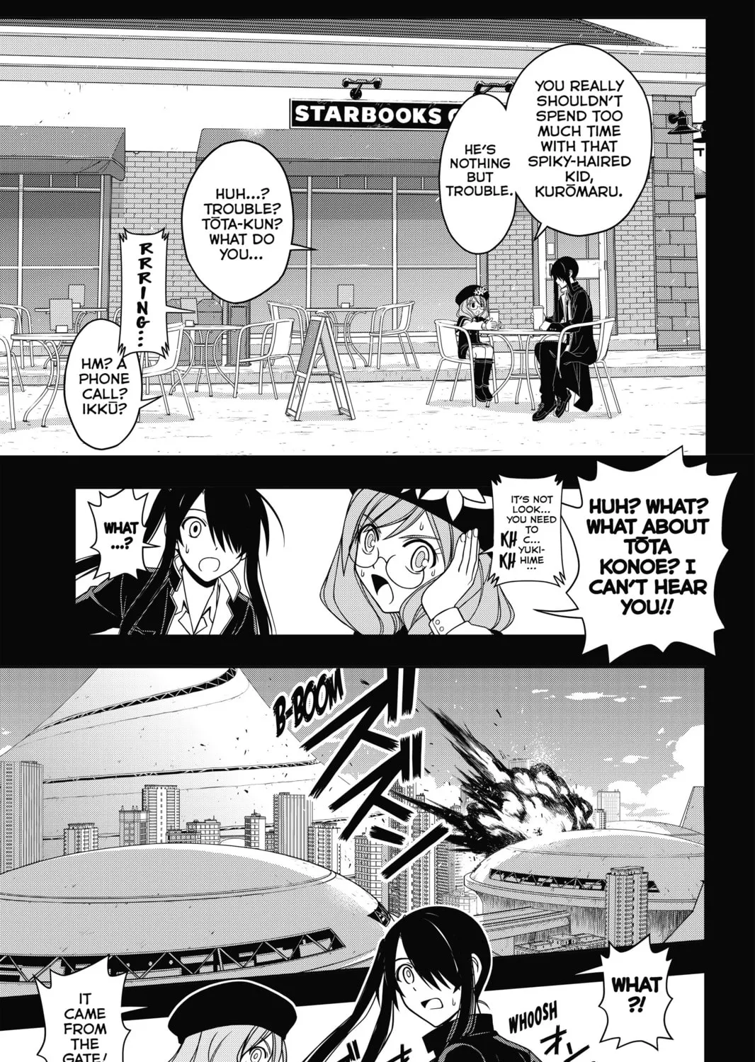 Read UQ HOLDER! chapter 35 image 12 on Lezhin