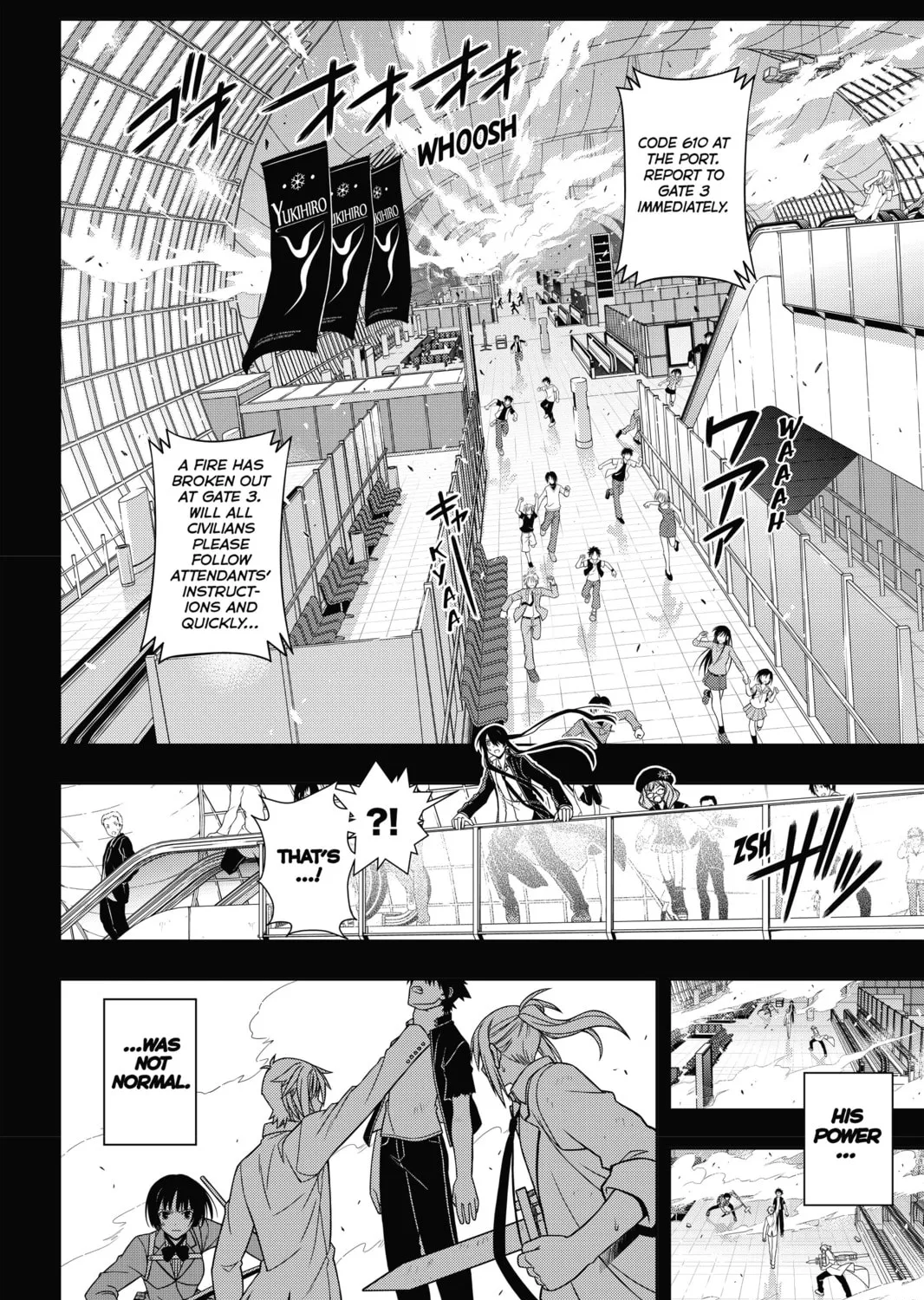Read UQ HOLDER! chapter 35 image 14 on Lezhin