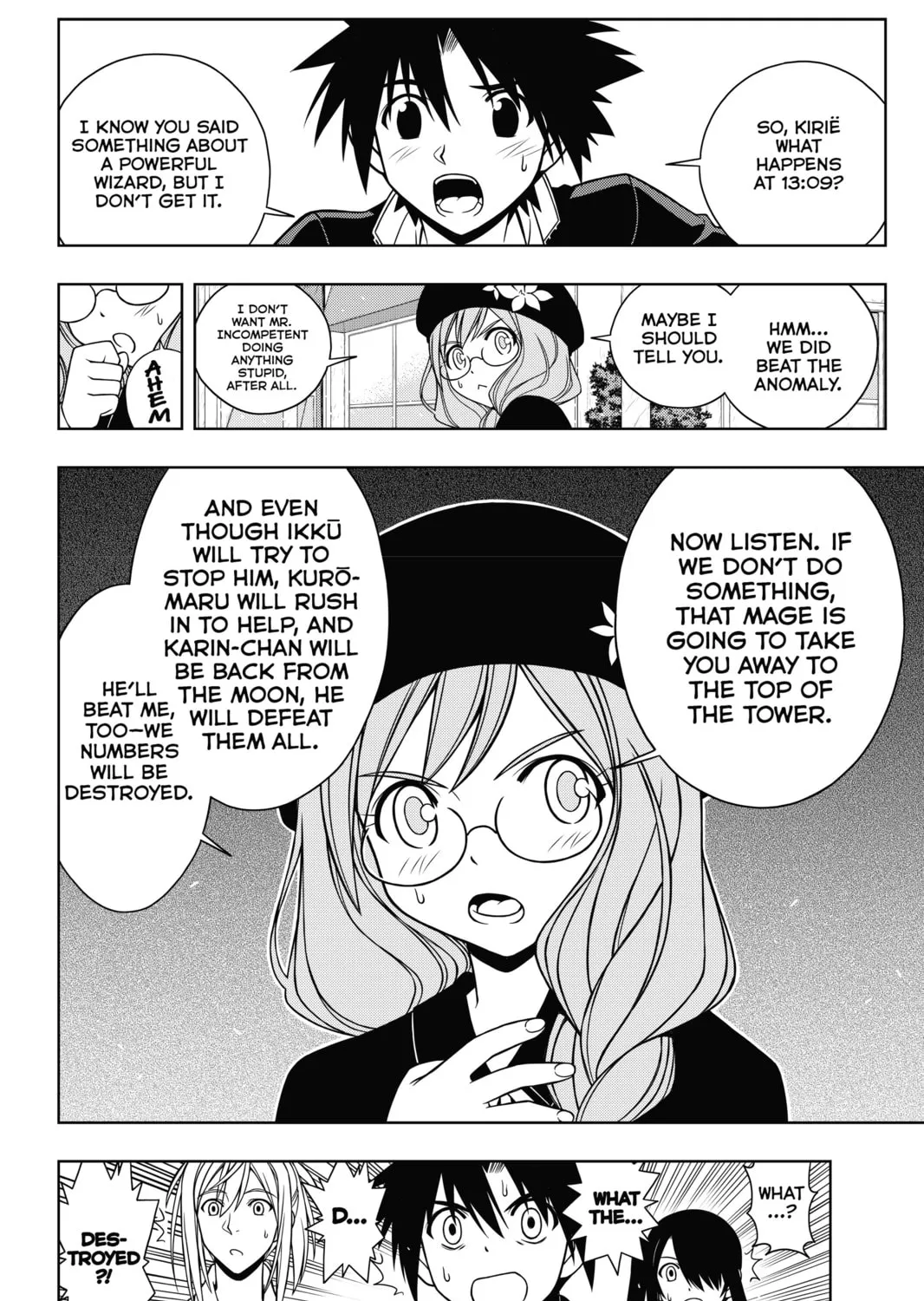 Read UQ HOLDER! chapter 35 image 6 on Lezhin