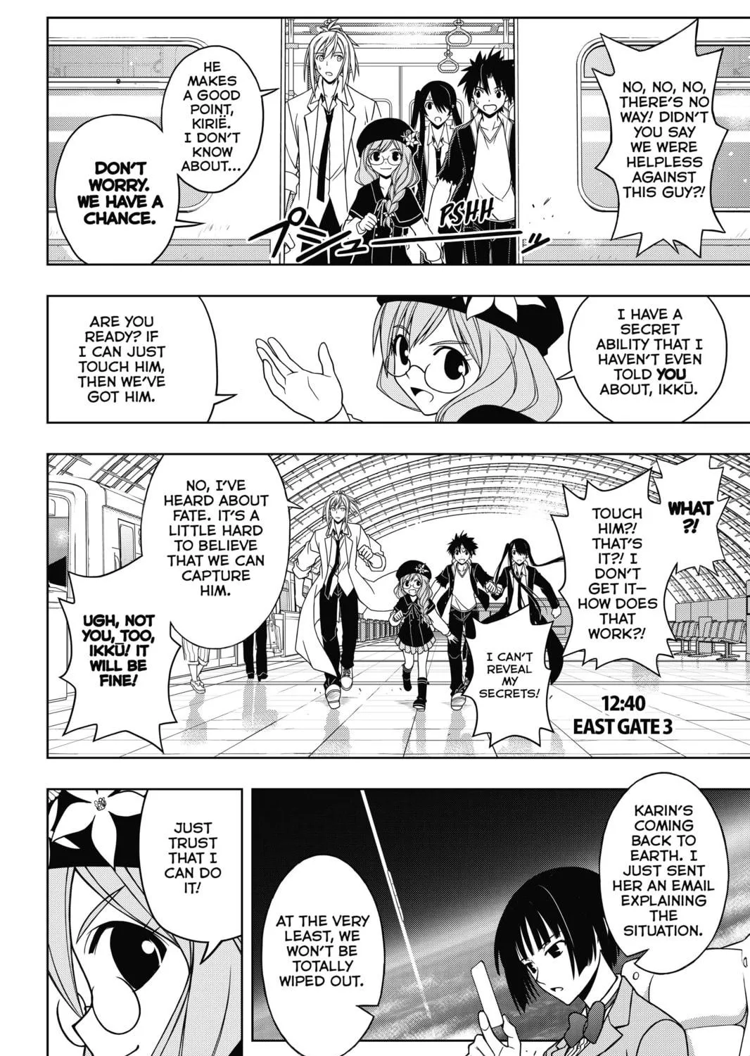 Read UQ HOLDER! chapter 36 image 10 on Lezhin