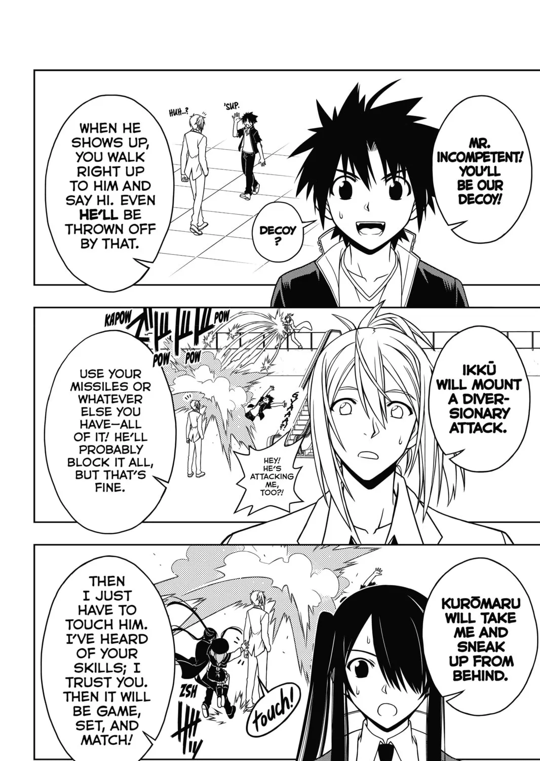 Read UQ HOLDER! chapter 36 image 14 on Lezhin