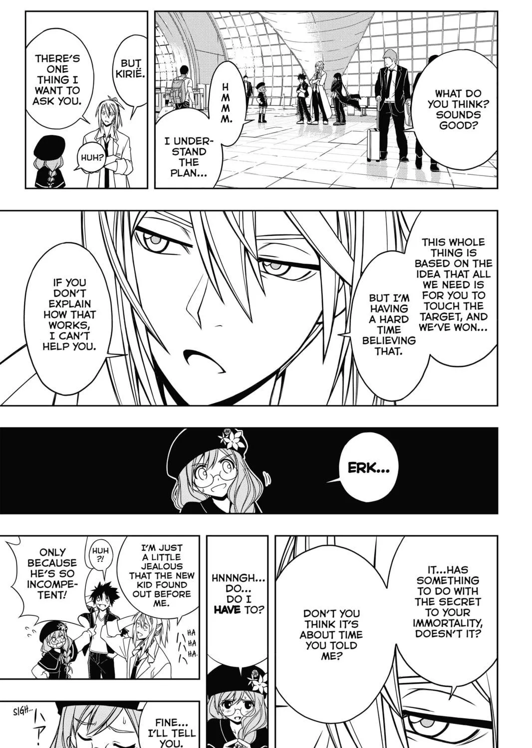 Read UQ HOLDER! chapter 36 image 16 on Lezhin