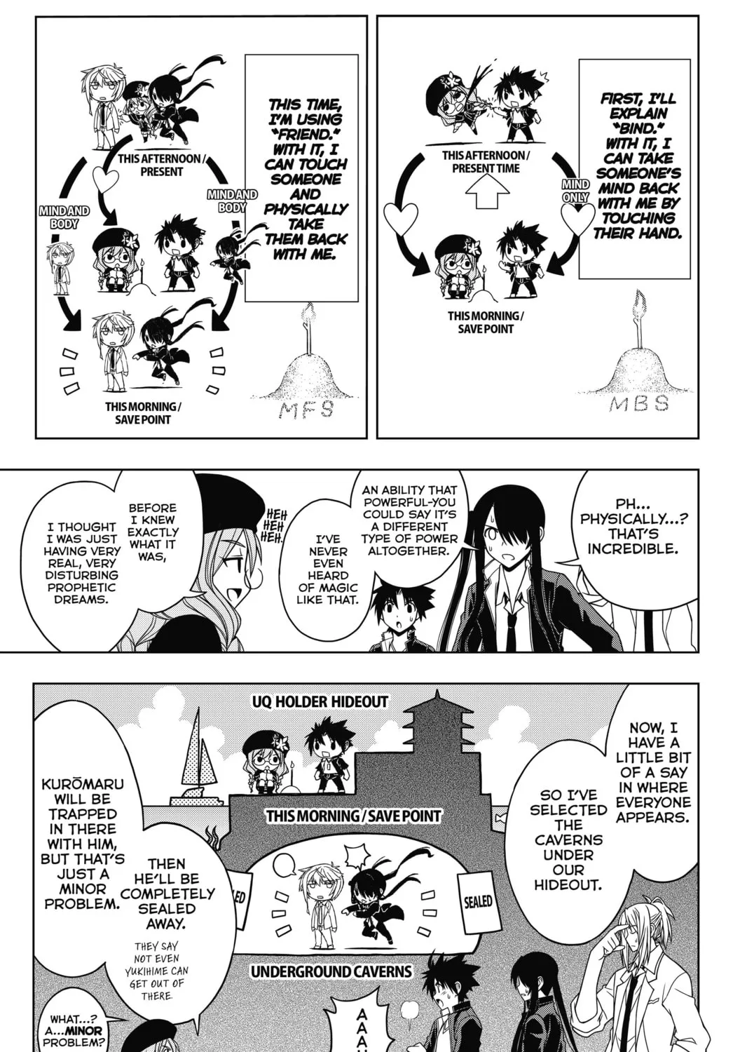 Read UQ HOLDER! chapter 36 image 20 on Lezhin