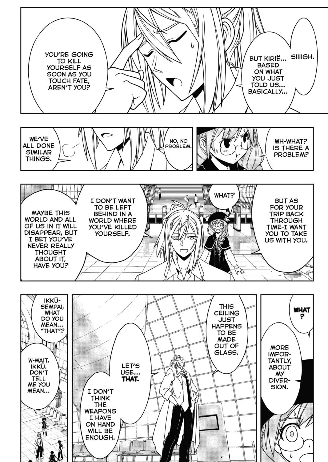 Read UQ HOLDER! chapter 36 image 22 on Lezhin