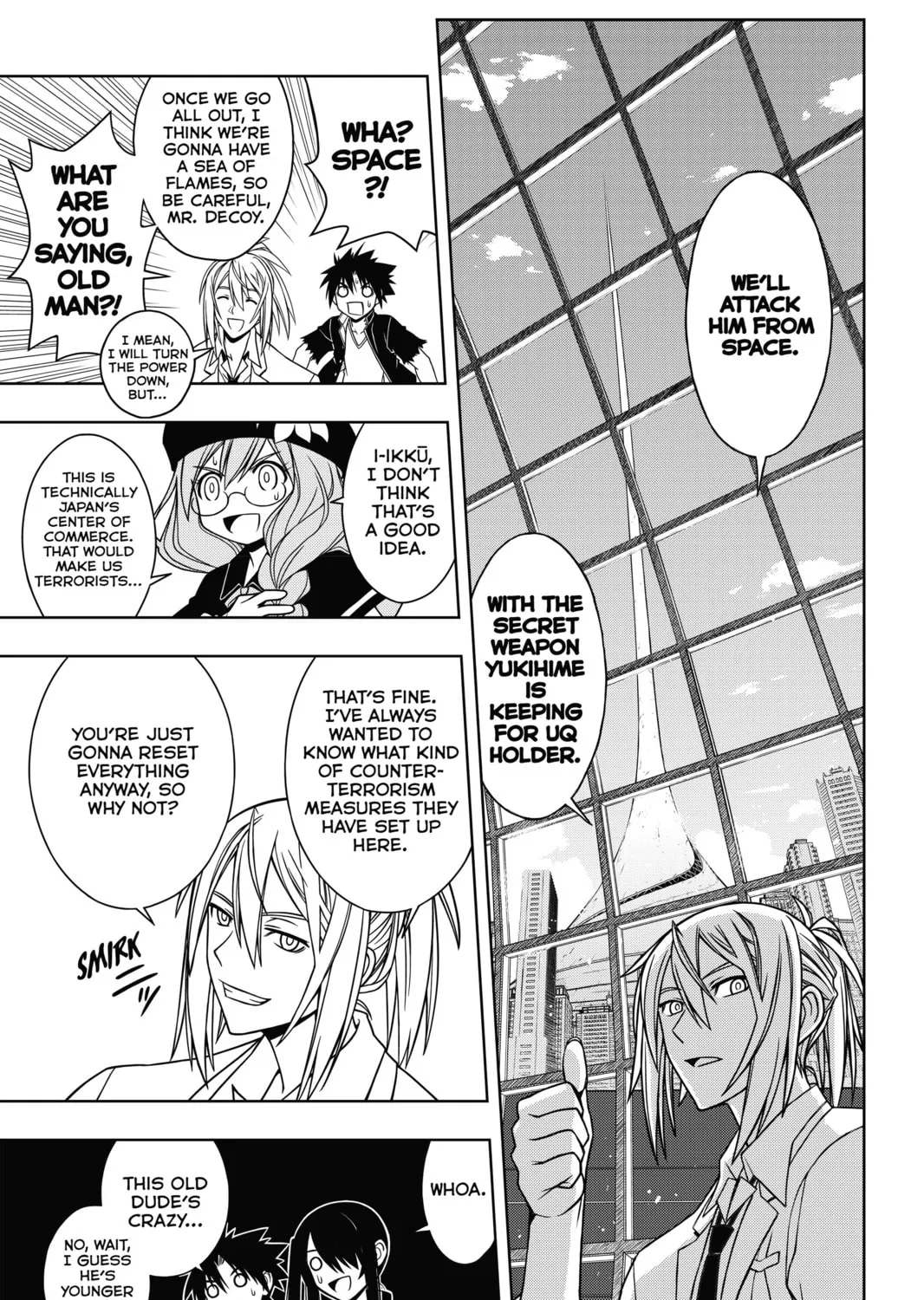 Read UQ HOLDER! chapter 36 image 24 on Lezhin