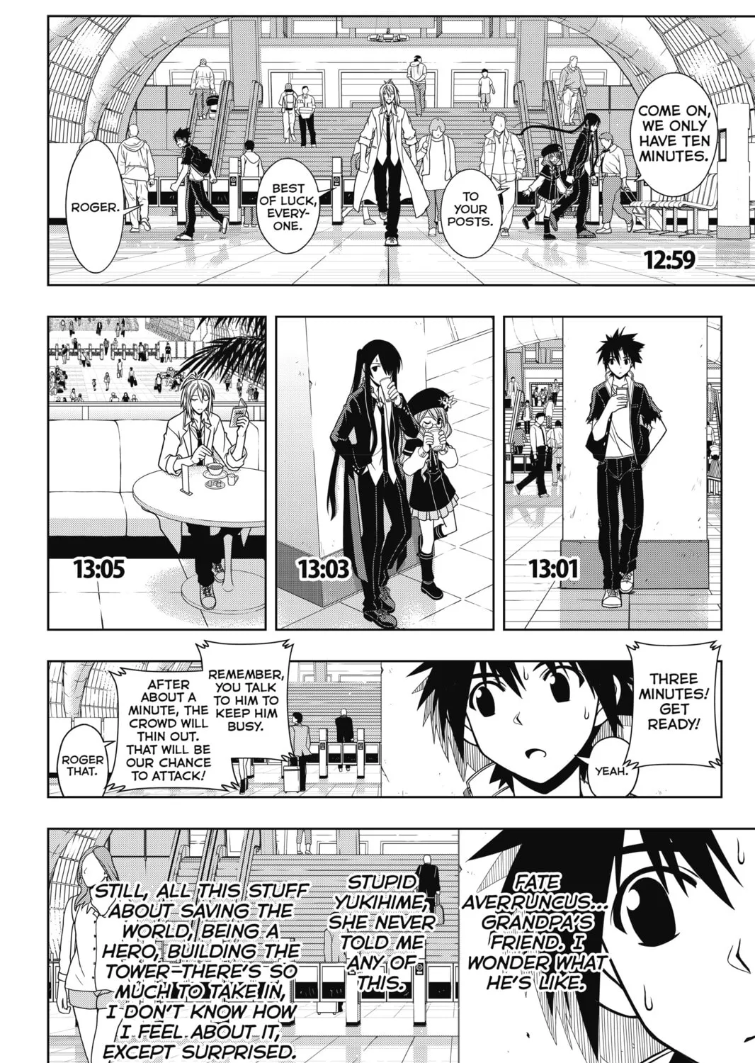 Read UQ HOLDER! chapter 36 image 26 on Lezhin