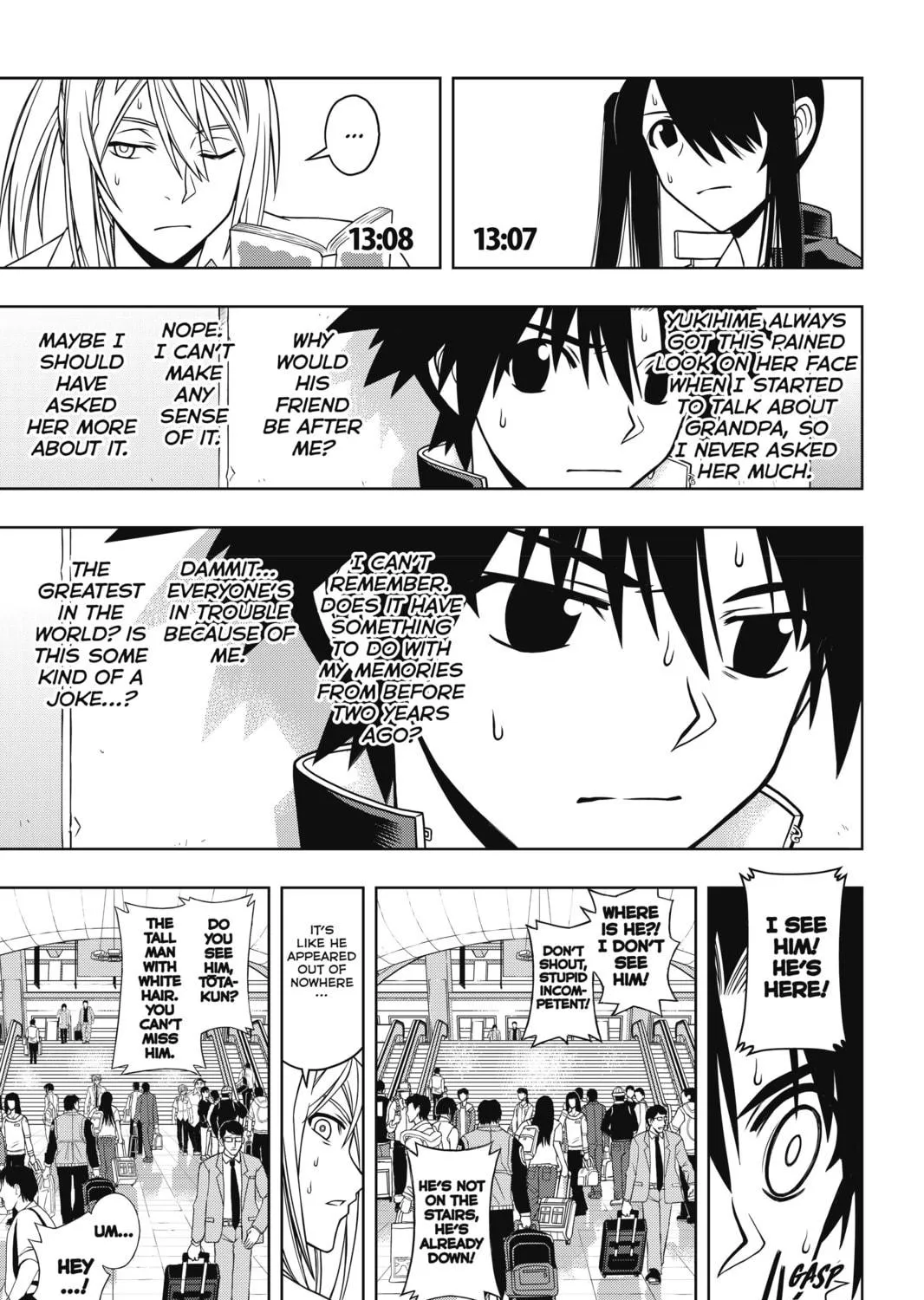 Read UQ HOLDER! chapter 36 image 28 on Lezhin