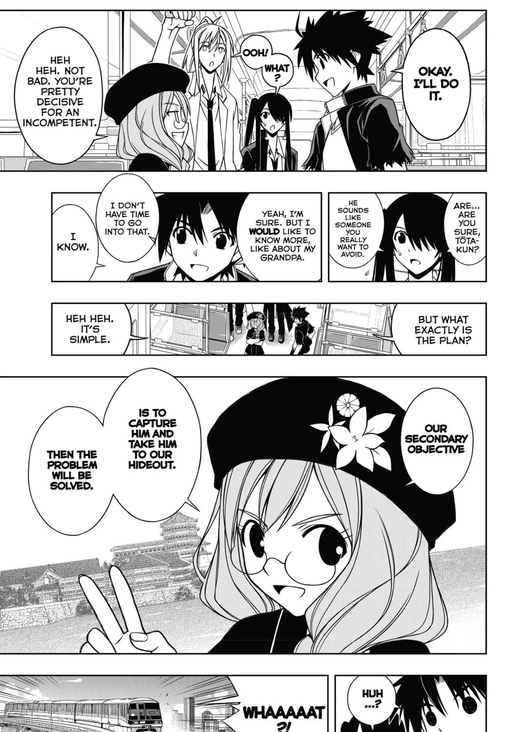 Read UQ HOLDER! chapter 36 image 8 on Lezhin