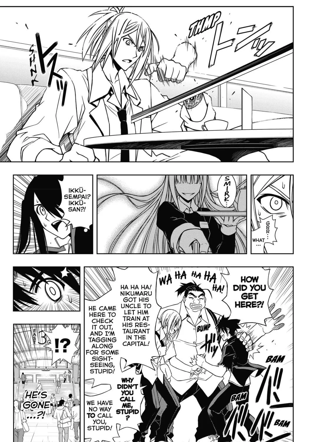 Read UQ HOLDER! chapter 37 image 16 on Lezhin