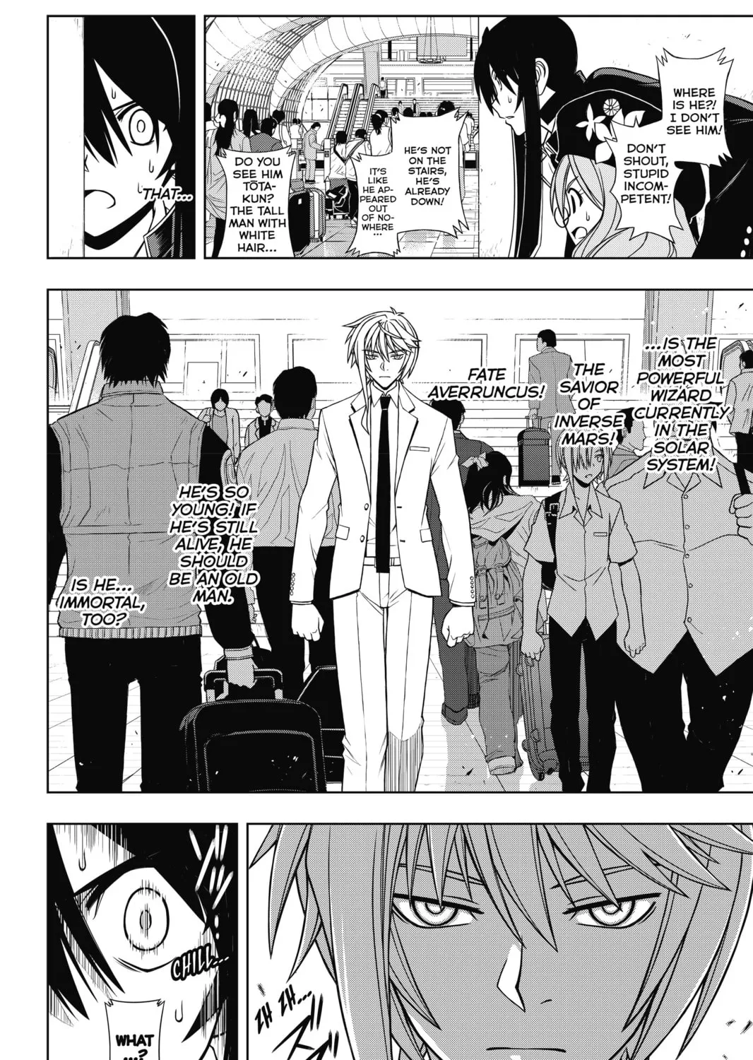 Read UQ HOLDER! chapter 37 image 2 on Lezhin