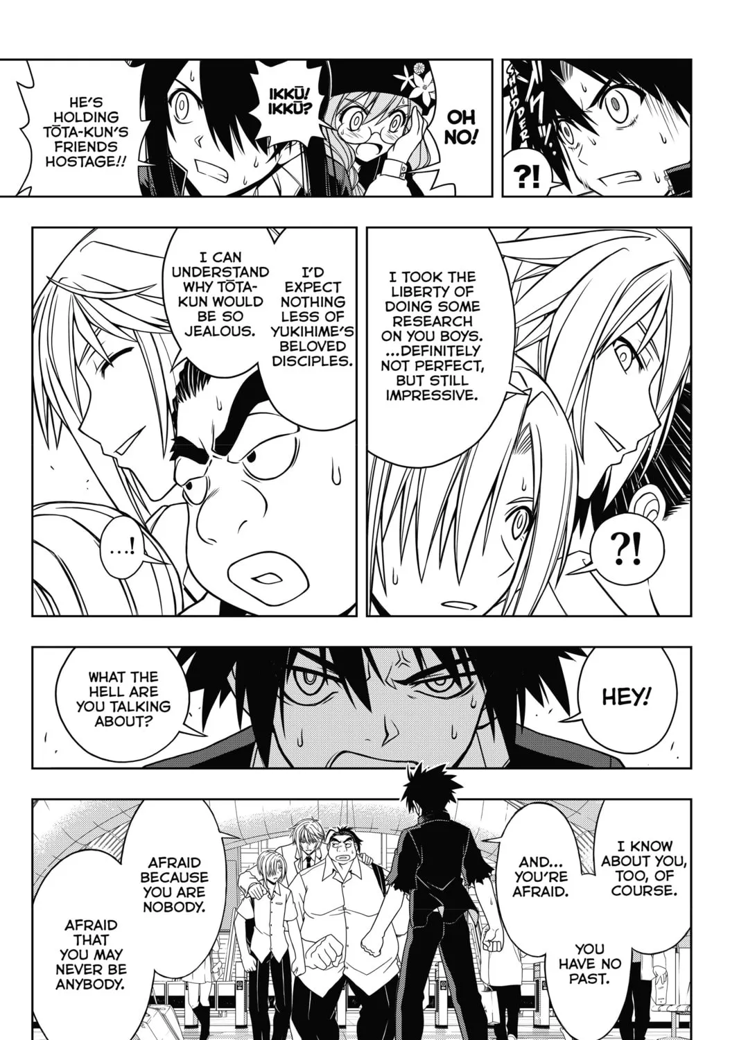 Read UQ HOLDER! chapter 37 image 20 on Lezhin