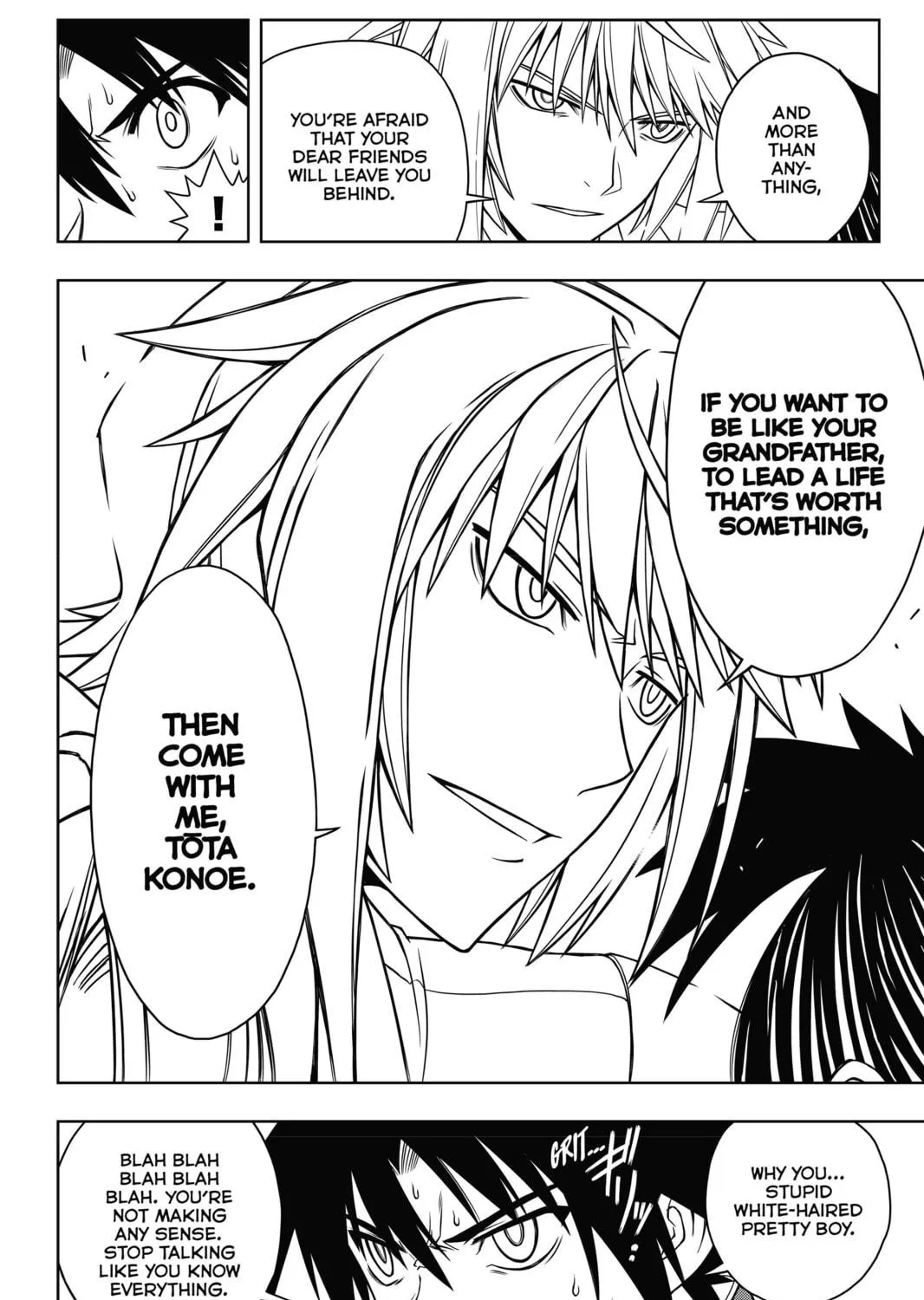 Read UQ HOLDER! chapter 37 image 22 on Lezhin