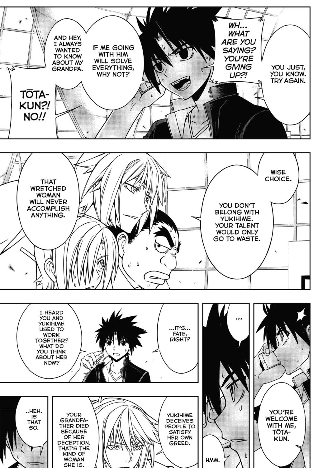 Read UQ HOLDER! chapter 37 image 28 on Lezhin