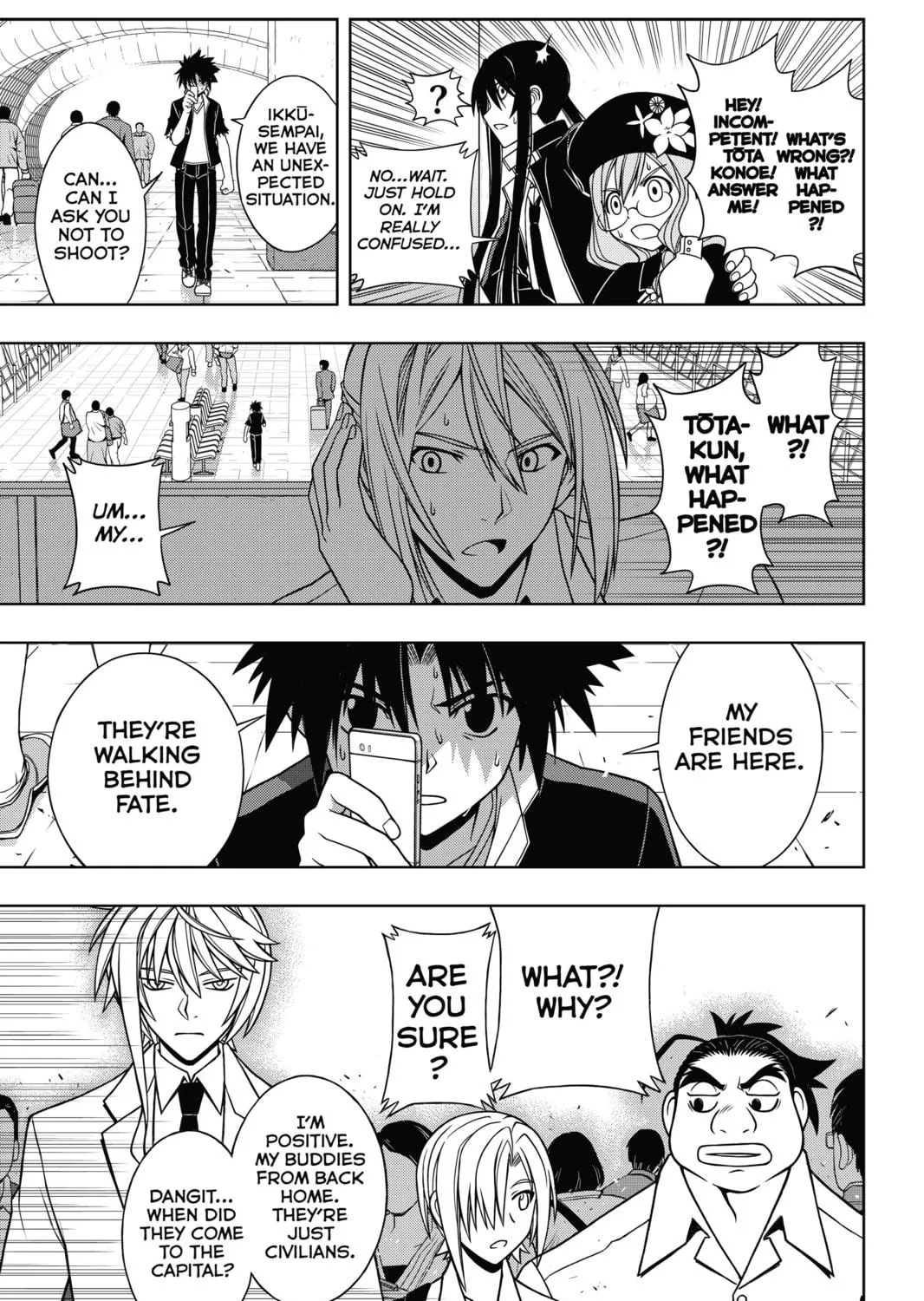 Read UQ HOLDER! chapter 37 image 4 on Lezhin