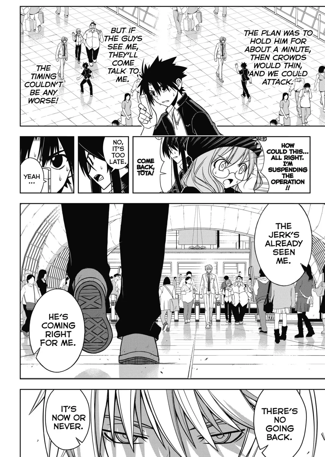 Read UQ HOLDER! chapter 37 image 6 on Lezhin