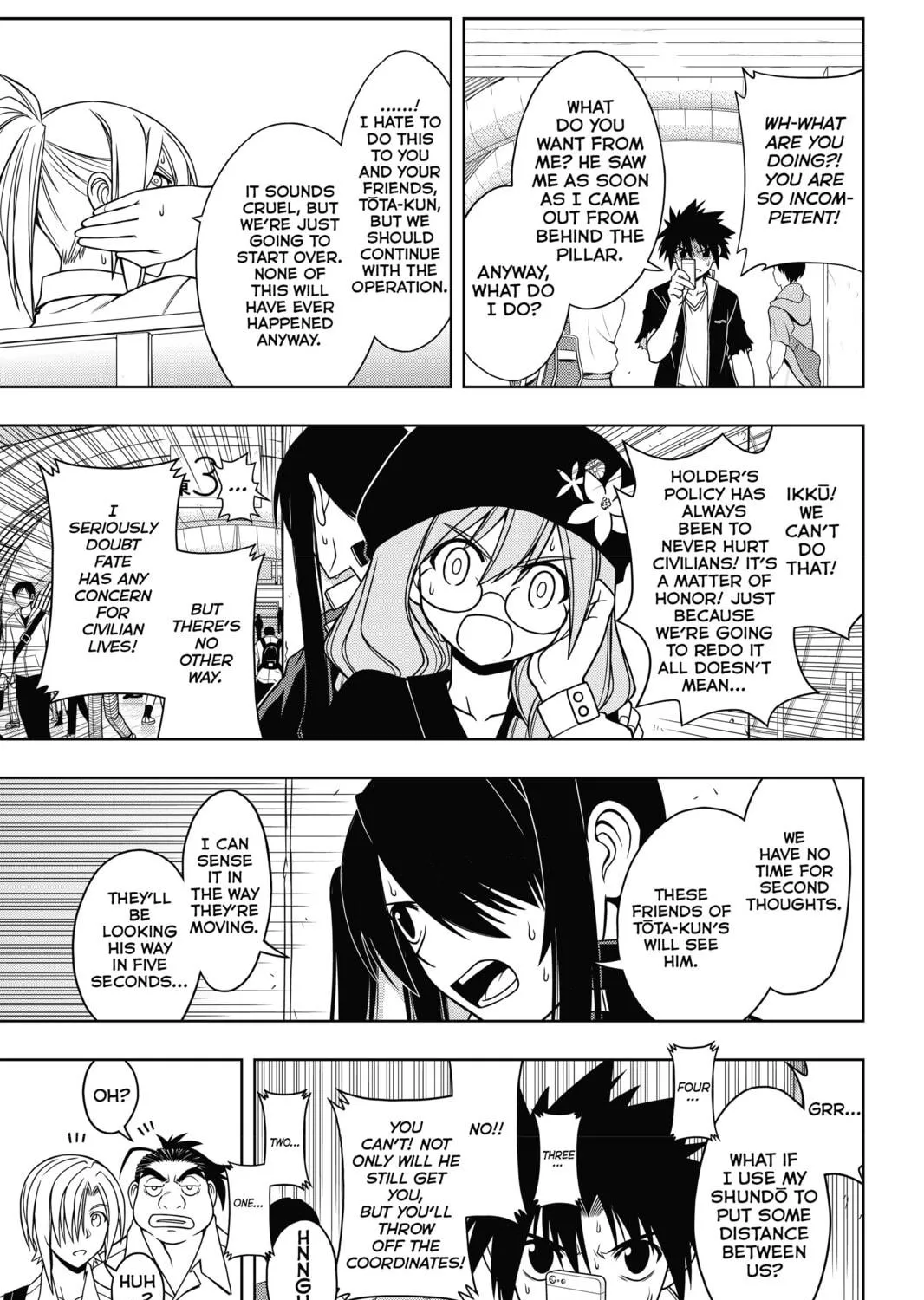 Read UQ HOLDER! chapter 37 image 8 on Lezhin