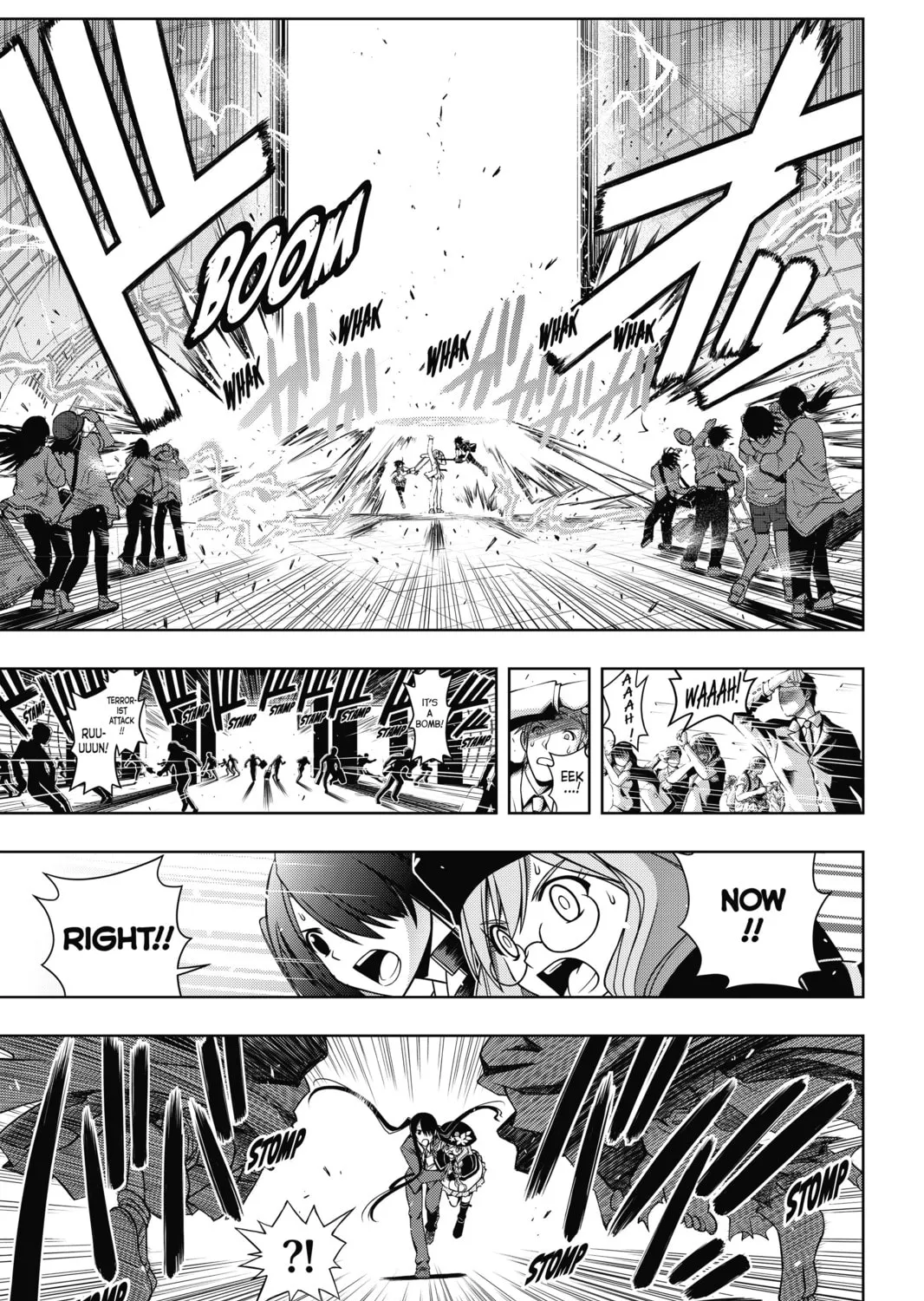 Read UQ HOLDER! chapter 38 image 20 on Lezhin