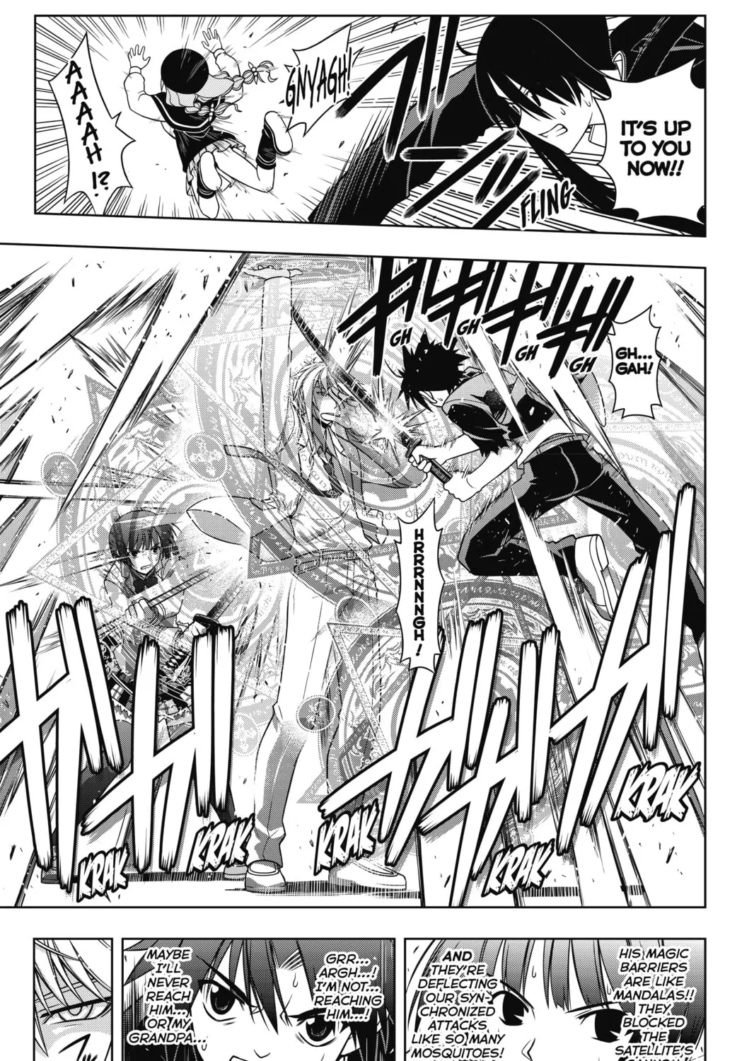 Read UQ HOLDER! chapter 38 image 24 on Lezhin