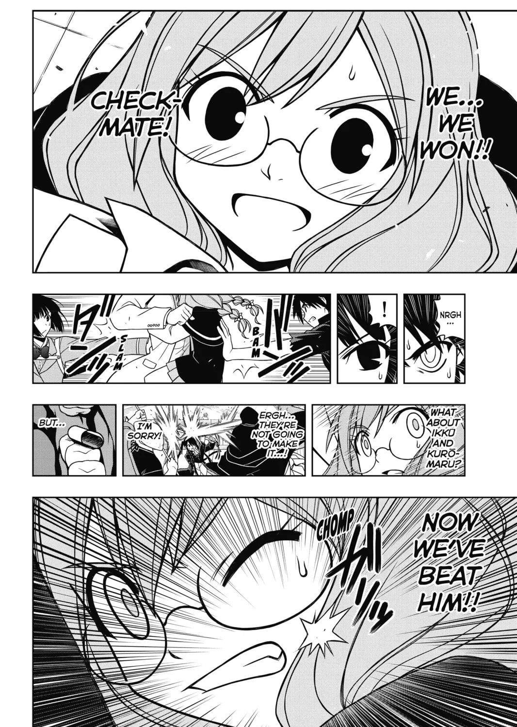 Read UQ HOLDER! chapter 38 image 30 on Lezhin