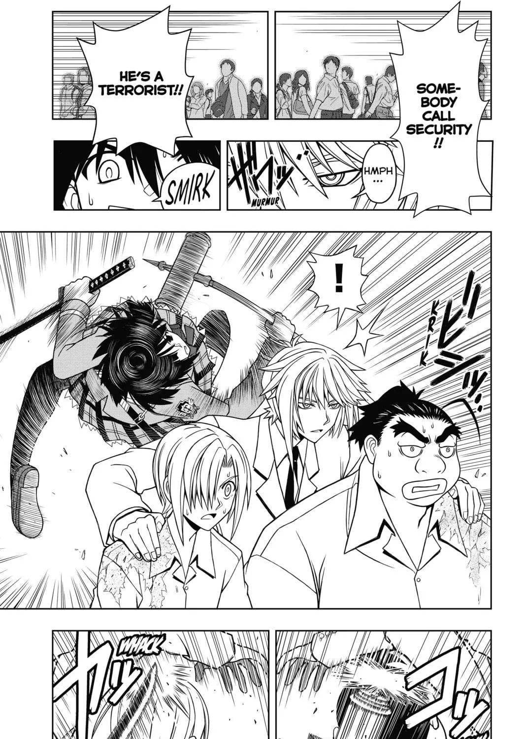 Read UQ HOLDER! chapter 38 image 4 on Lezhin