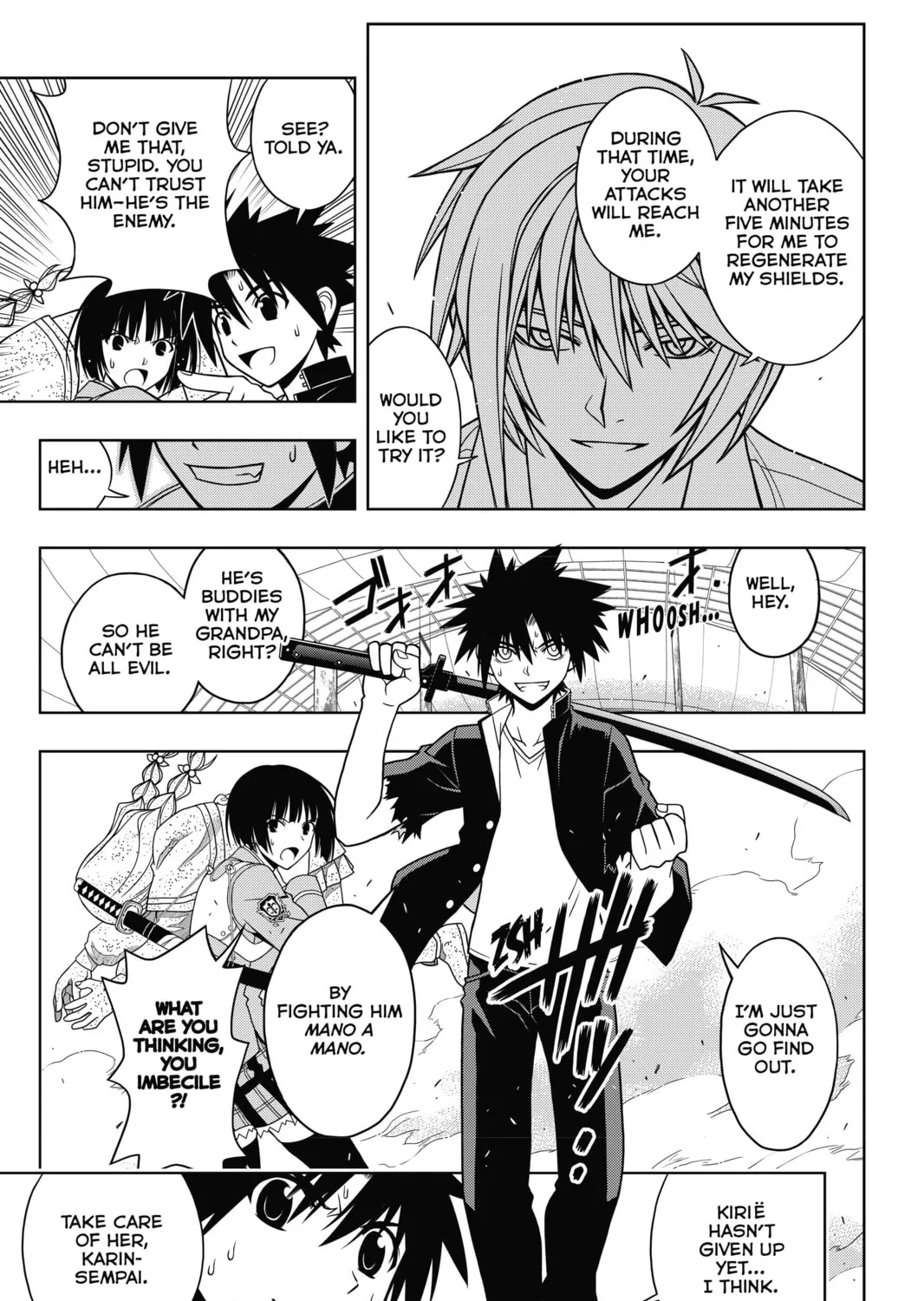 Read UQ HOLDER! chapter 39 image 12 on Lezhin