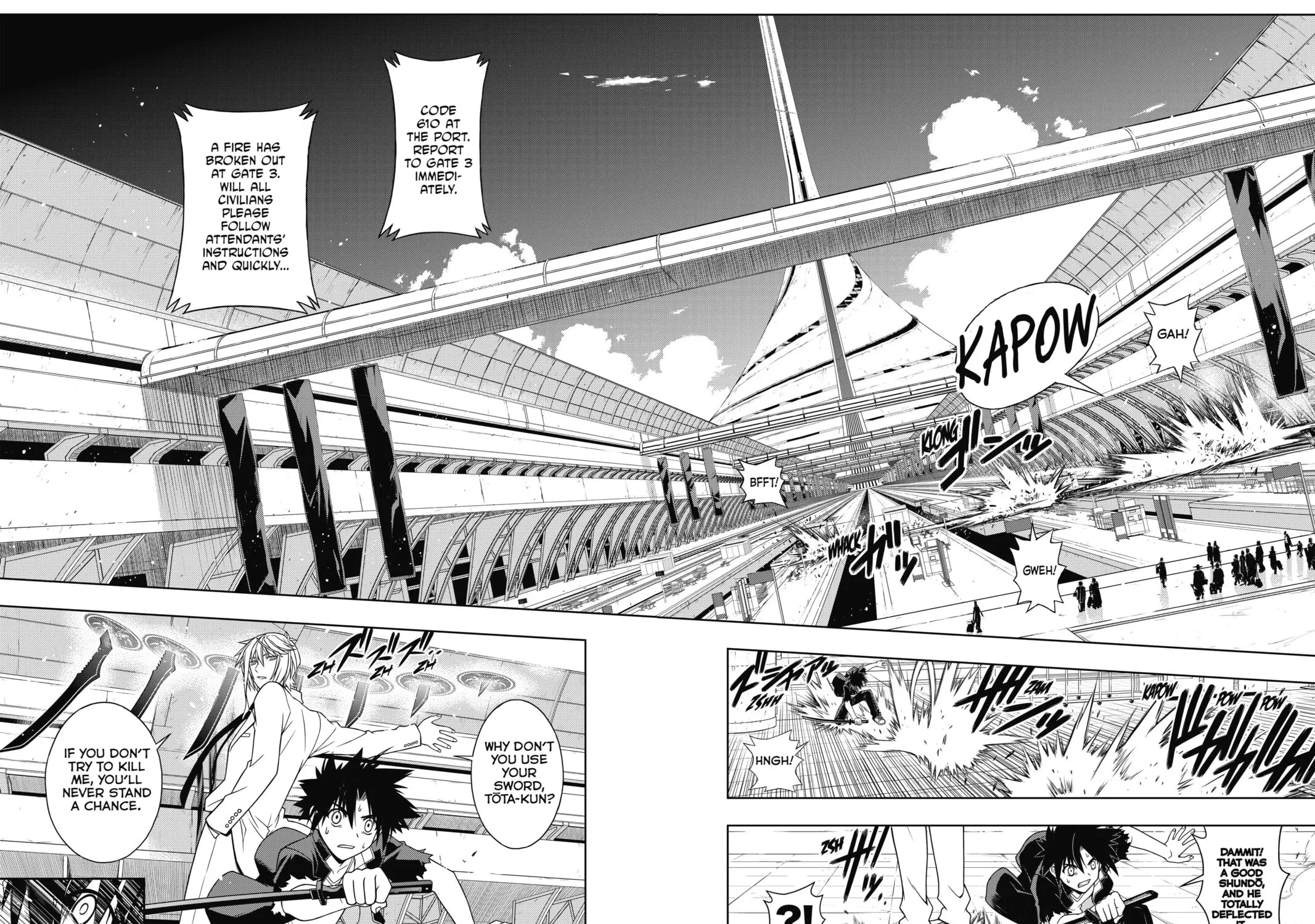 Read UQ HOLDER! chapter 39 image 22 on Lezhin