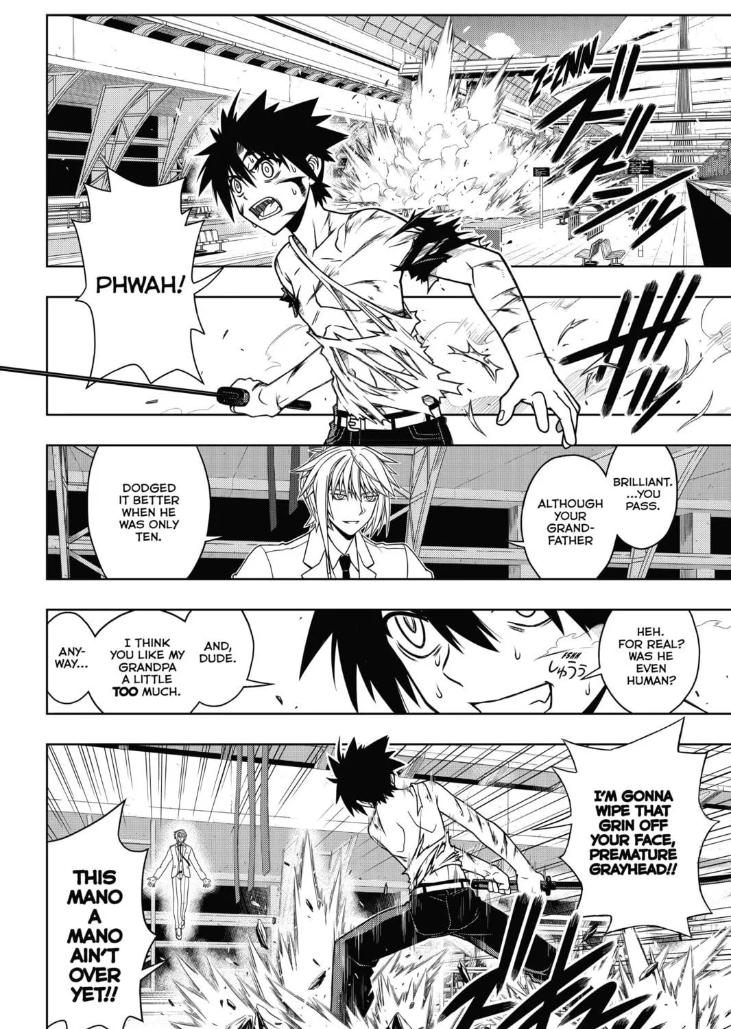 Read UQ HOLDER! chapter 39 image 28 on Lezhin