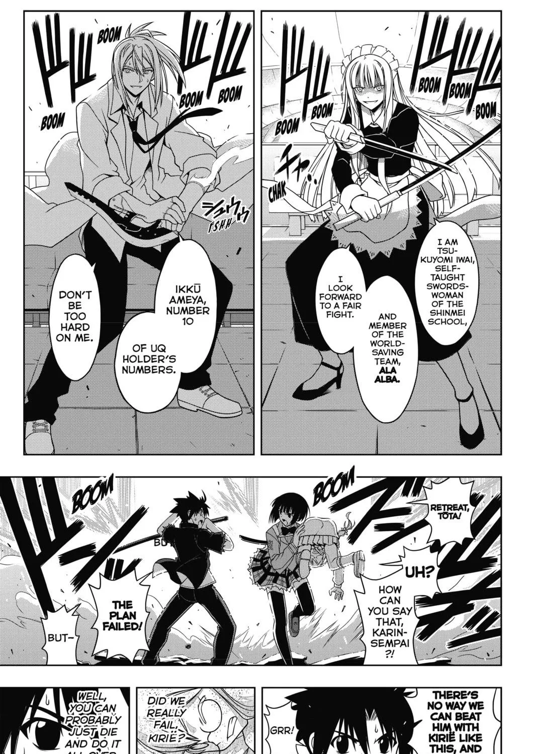 Read UQ HOLDER! chapter 39 image 8 on Lezhin