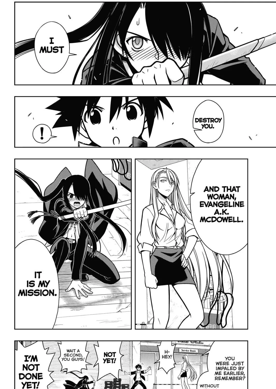 Read UQ HOLDER! chapter 4 image 10 on Lezhin