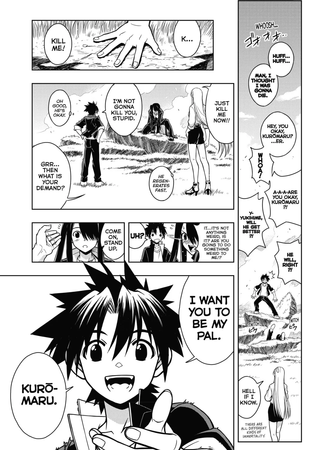 Read UQ HOLDER! chapter 4 image 32 on Lezhin