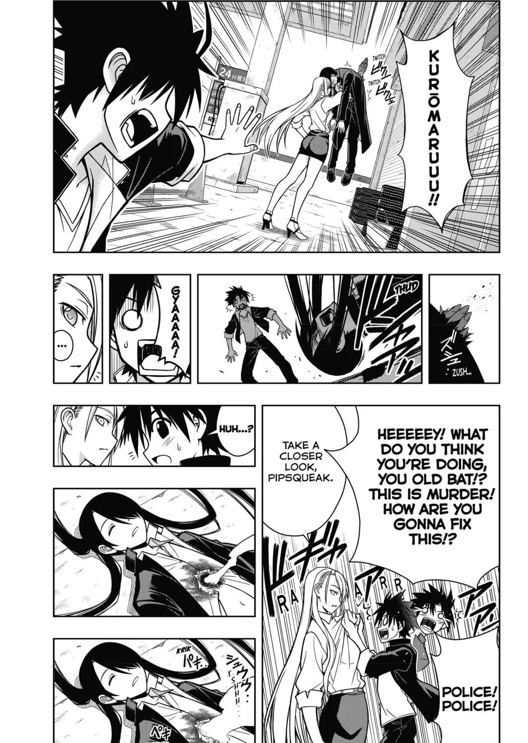 Read UQ HOLDER! chapter 4 image 4 on Lezhin