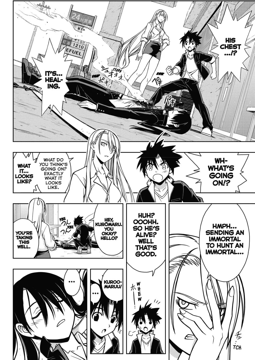 Read UQ HOLDER! chapter 4 image 6 on Lezhin