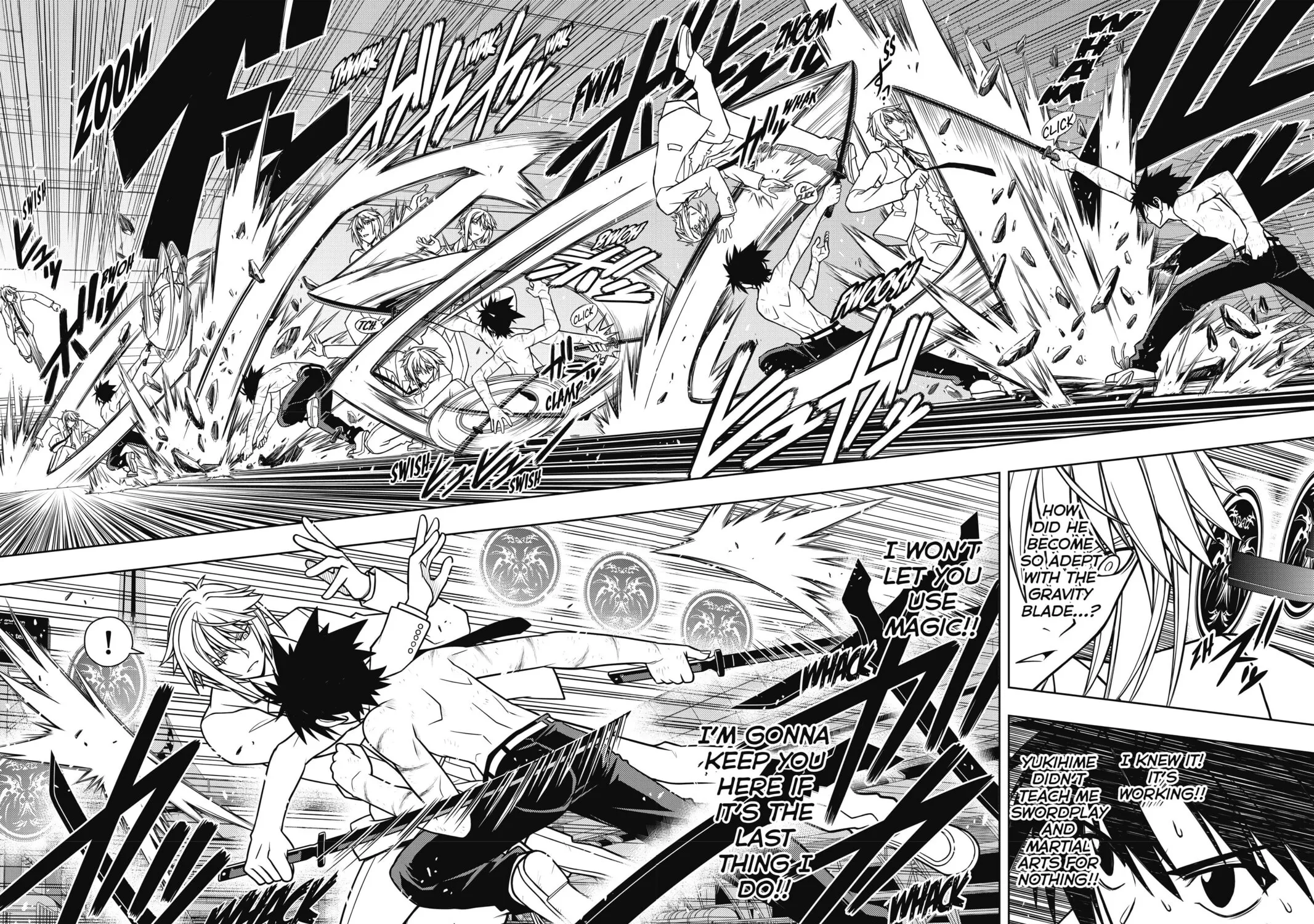 Read UQ HOLDER! chapter 40 image 10 on Lezhin
