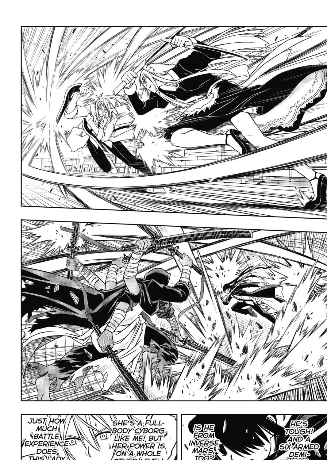 Read UQ HOLDER! chapter 40 image 16 on Lezhin