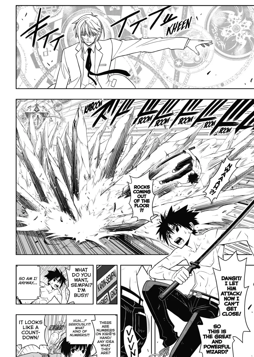 Read UQ HOLDER! chapter 40 image 20 on Lezhin
