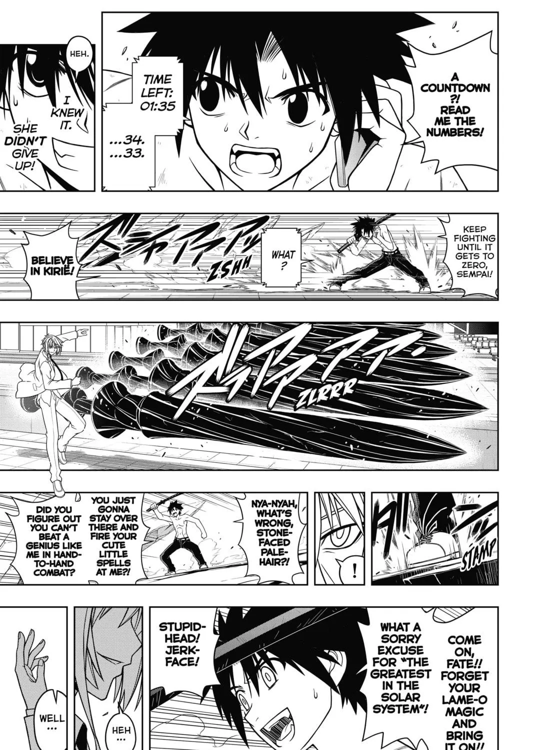 Read UQ HOLDER! chapter 40 image 22 on Lezhin
