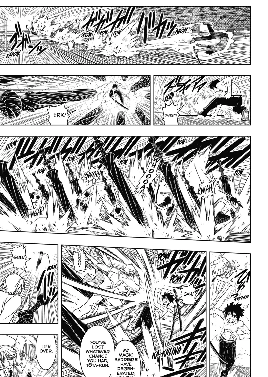 Read UQ HOLDER! chapter 40 image 26 on Lezhin