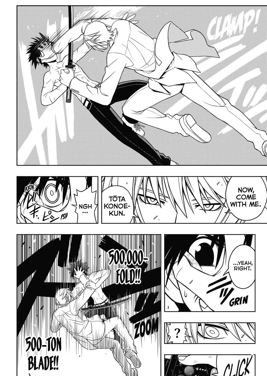 Read UQ HOLDER! chapter 40 image 28 on Lezhin