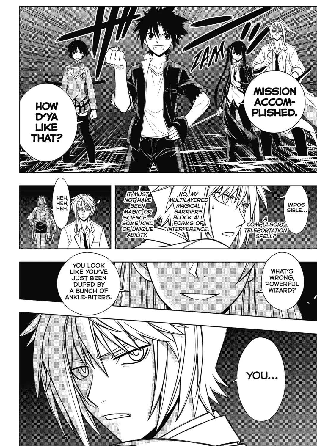 Read UQ HOLDER! chapter 40 image 36 on Lezhin