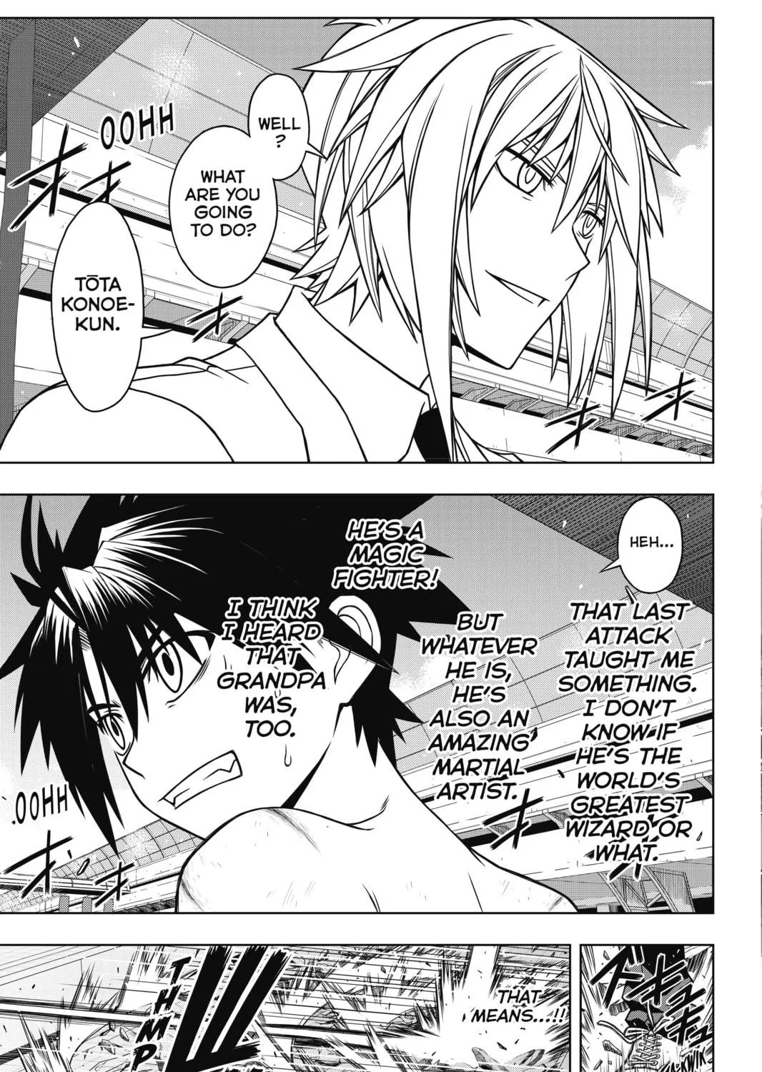 Read UQ HOLDER! chapter 40 image 4 on Lezhin