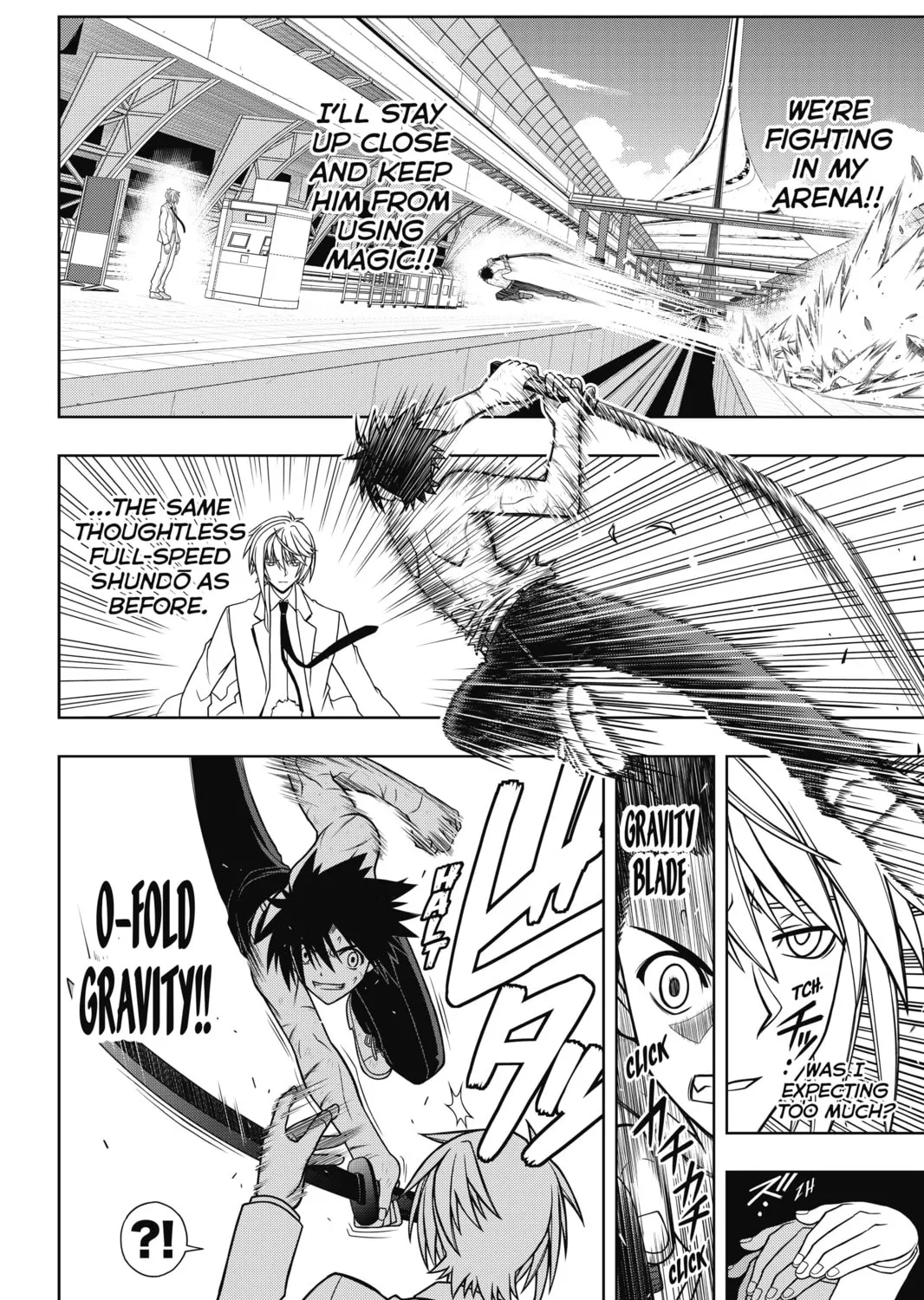 Read UQ HOLDER! chapter 40 image 6 on Lezhin